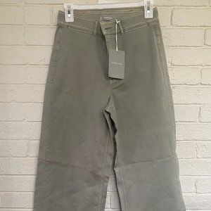 Sz 4 Everlane Wide Leg Pants - Light Green